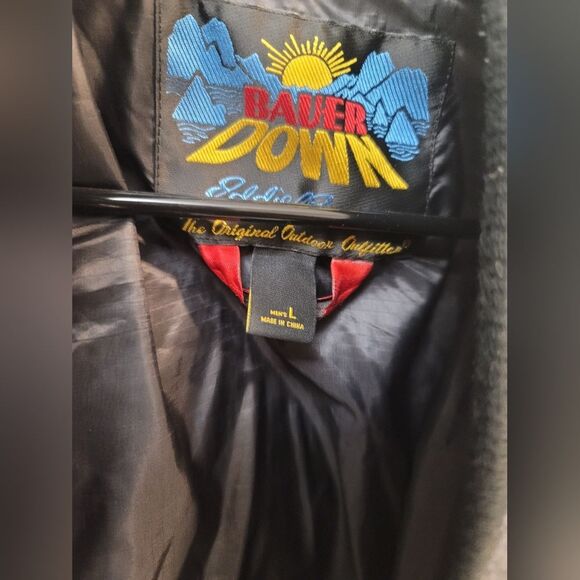 Eddie Bauer 1936 Skyliner Model Down Jacket Grey Quilted Size Large Womens - Picture 3 of 11